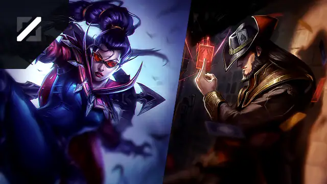 Vayne versus Twisted Fate
