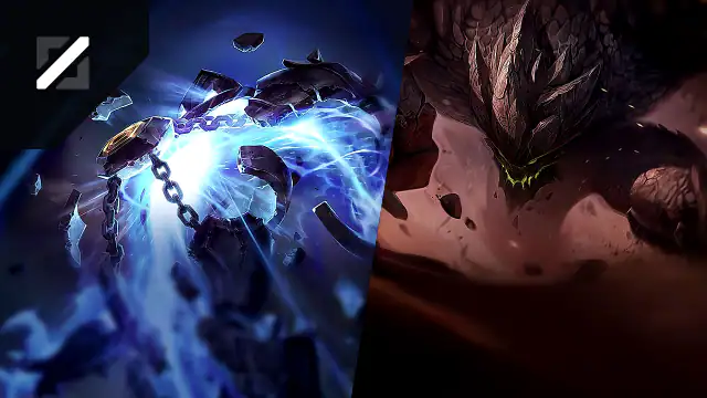 Xerath versus Malphite