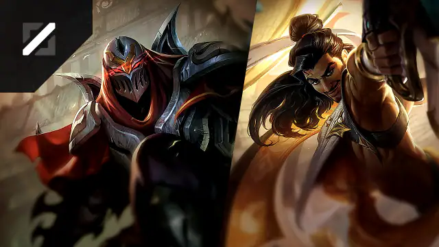 Zed versus Akshan