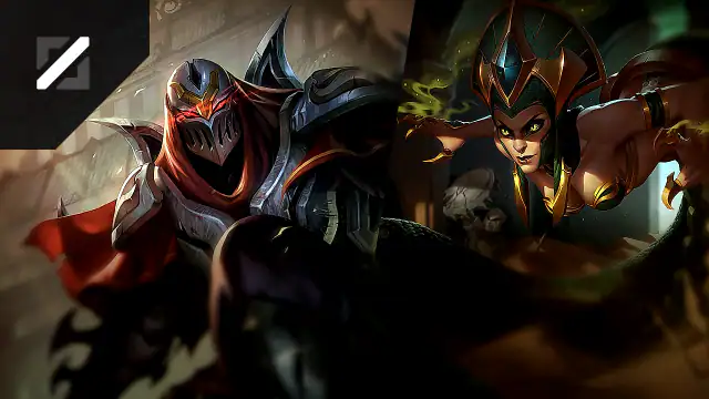 Zed versus Cassiopeia