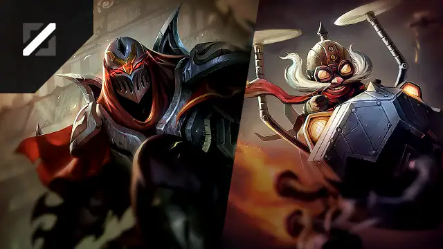 Zed versus Corki
