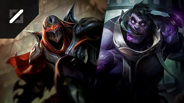 Zed versus Dr. Mundo