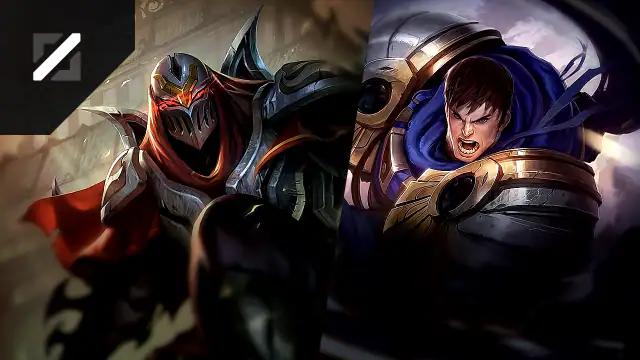 Zed versus Garen
