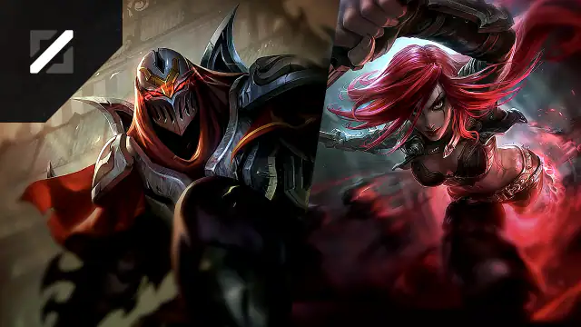 Zed versus Katarina