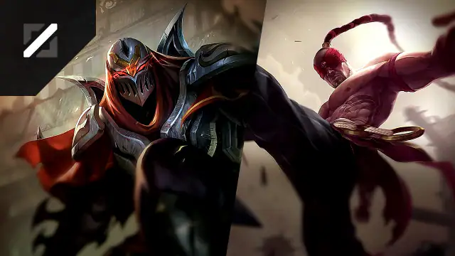 Zed versus Lee Sin