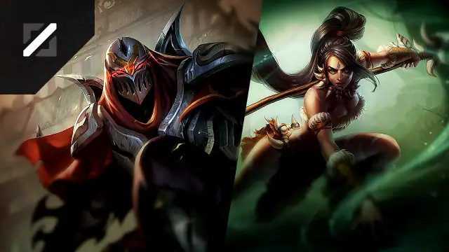 Zed versus Nidalee
