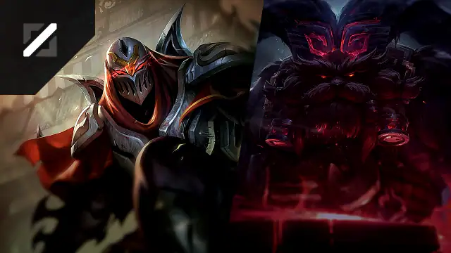 Zed versus Ornn
