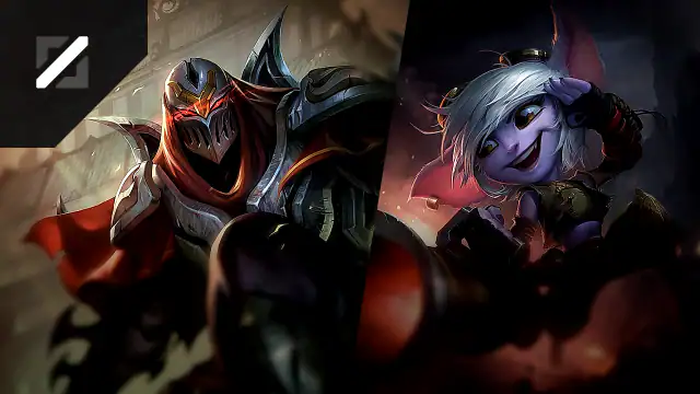 Zed versus Tristana