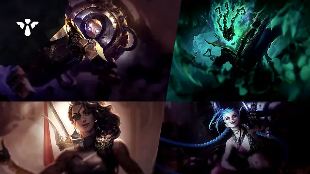 Blitzcrank versus Thresh