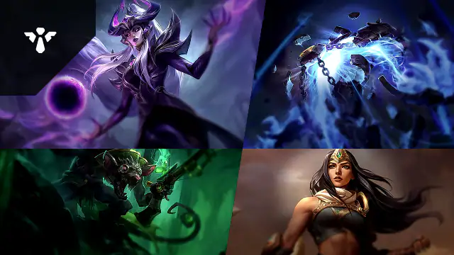 Syndra versus Xerath