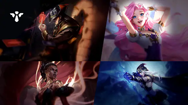 Twisted Fate versus Seraphine