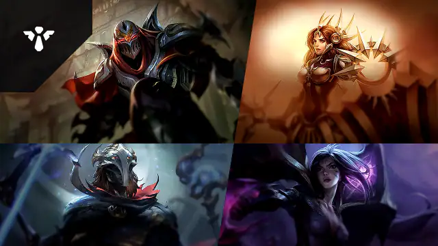Zed versus Leona