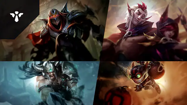 Zed versus Rakan