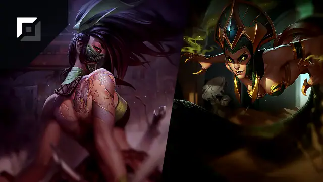 Akali versus Cassiopeia