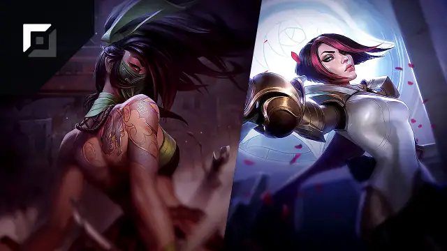 Akali versus Fiora