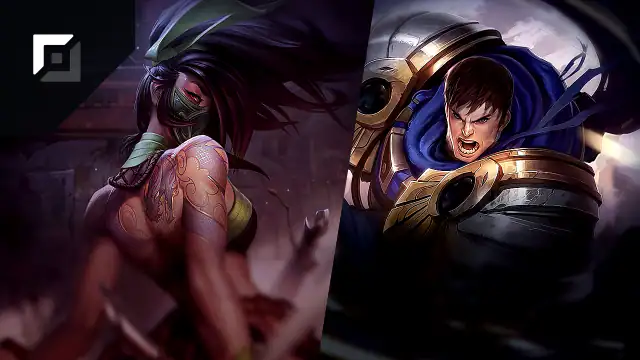 Akali versus Garen
