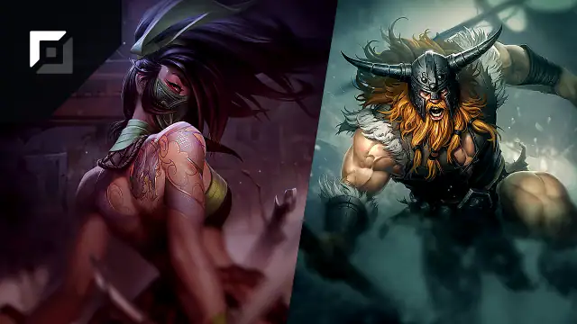 Akali versus Olaf