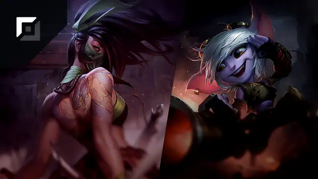Akali versus Tristana