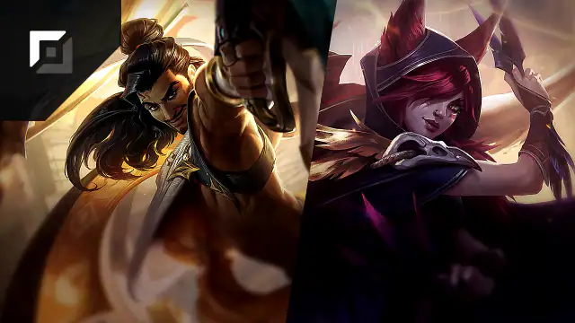Akshan versus Xayah