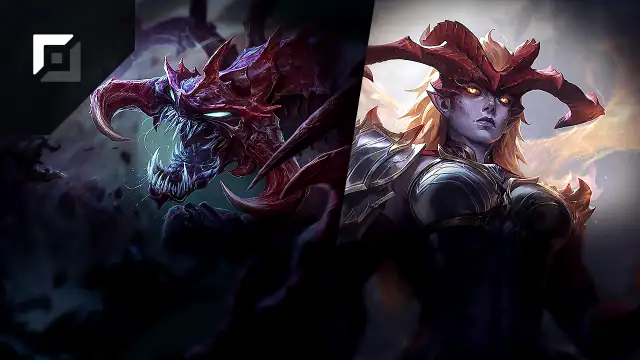 Cho'Gath versus Shyvana
