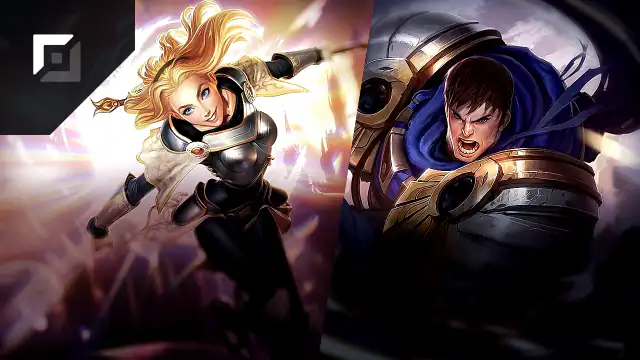 Lux versus Garen