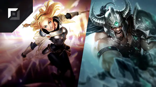 Lux versus Tryndamere