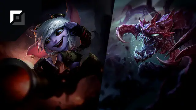 Tristana versus Cho'Gath