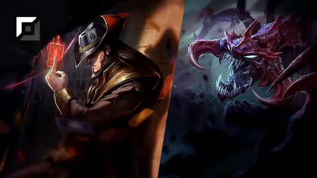 Twisted Fate versus Cho'Gath
