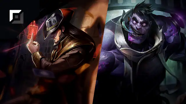 Twisted Fate versus Dr. Mundo