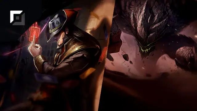 Twisted Fate versus Malphite