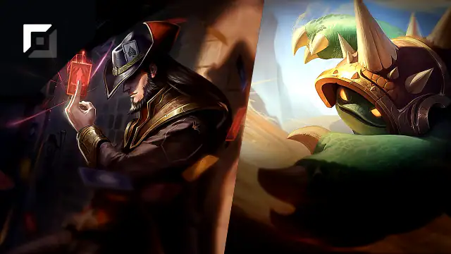 Twisted Fate versus Rammus
