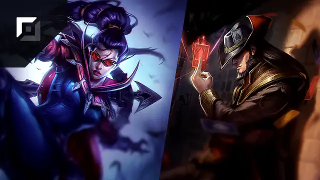 Vayne versus Twisted Fate