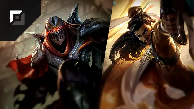 Zed versus Akshan