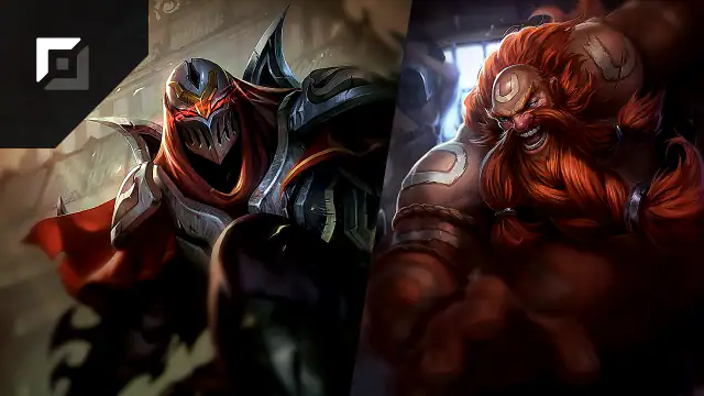 Zed versus Gragas
