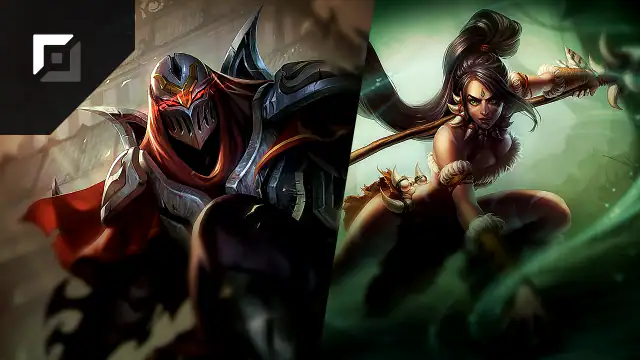 Zed versus Nidalee