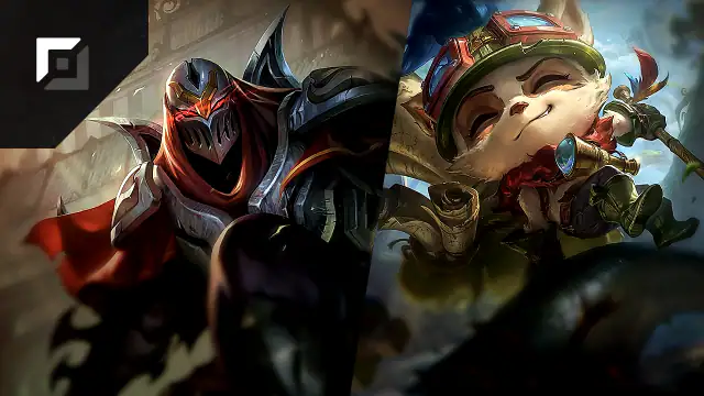 Zed versus Teemo