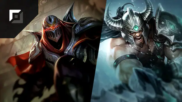Zed versus Tryndamere